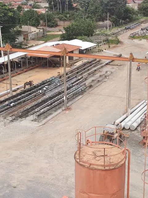 Postes de concreto em Itabaiana